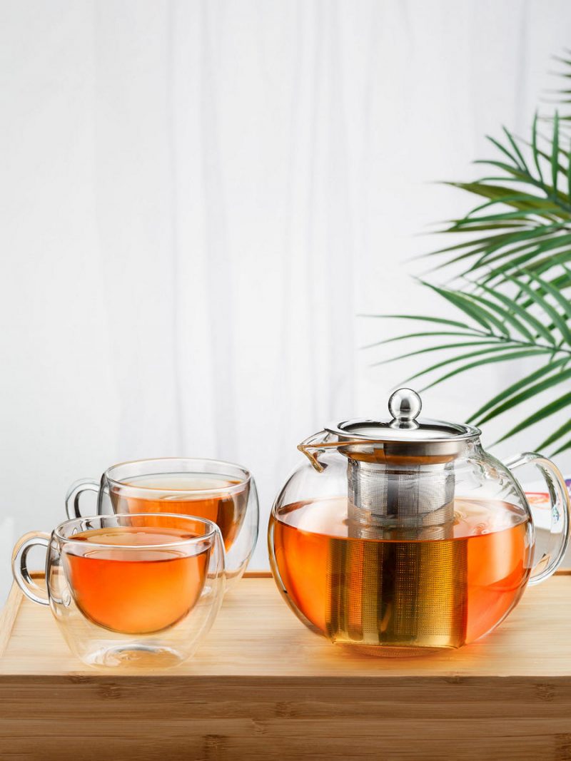 Spherical Teapot with Two Cups