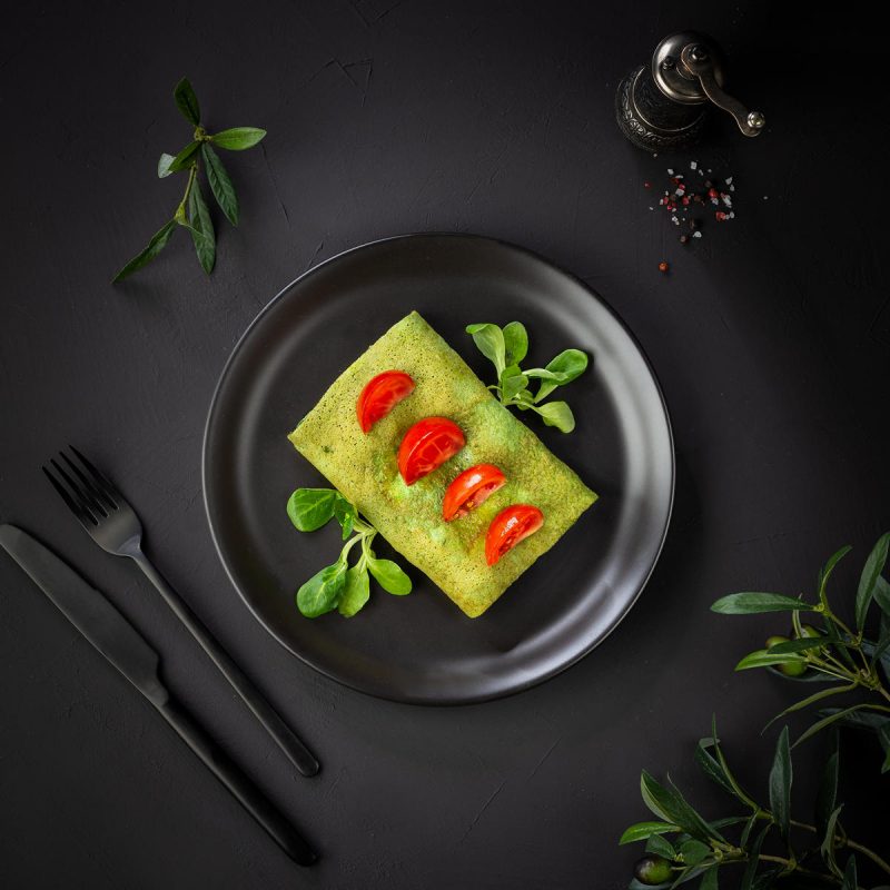 Spinach Crepe