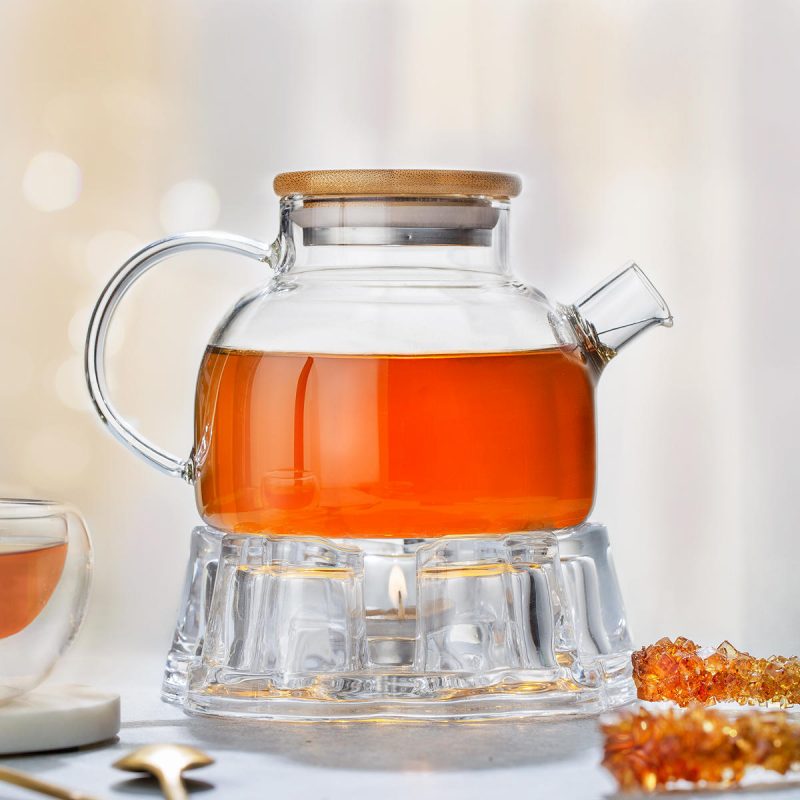 Teapot on Heating Stand